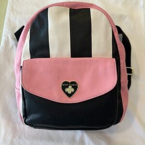 BETSY JOHNSON BACKPACK. Gently used